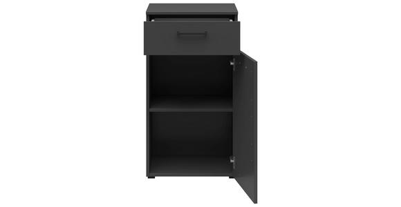 KOMMODE 45/83/40 cm in Graphitfarben - Anthrazit/Schwarz, MODERN, Holzwerkstoff/Kunststoff (45/83/40cm) - Carryhome