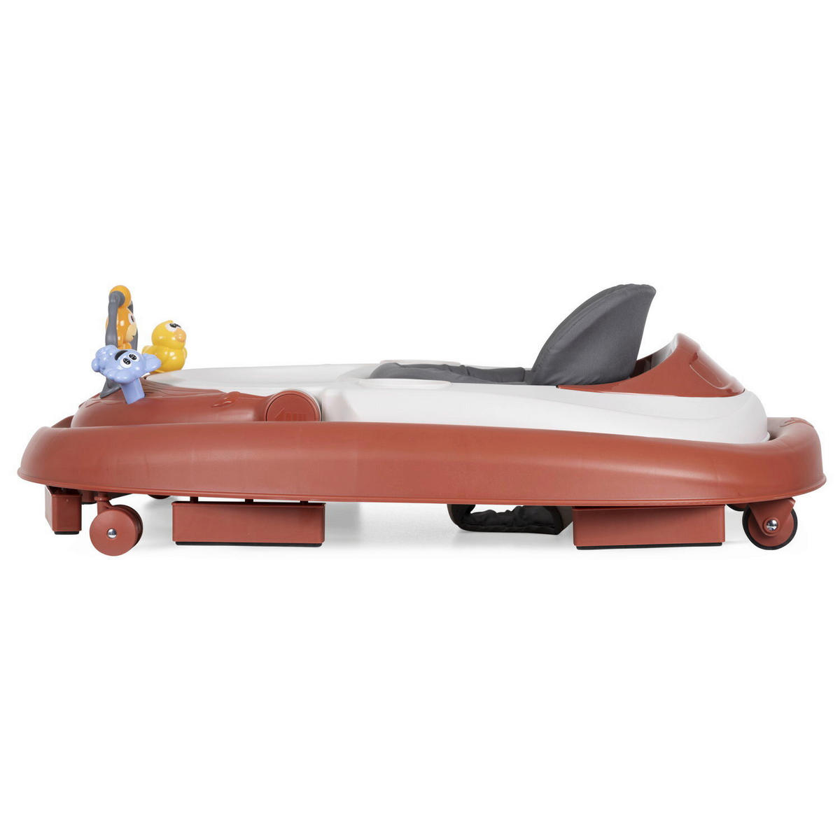 LAUFLERNWAGEN - Rotbraun/Dunkelgrau, Basics (47/45/81cm) - Chicco