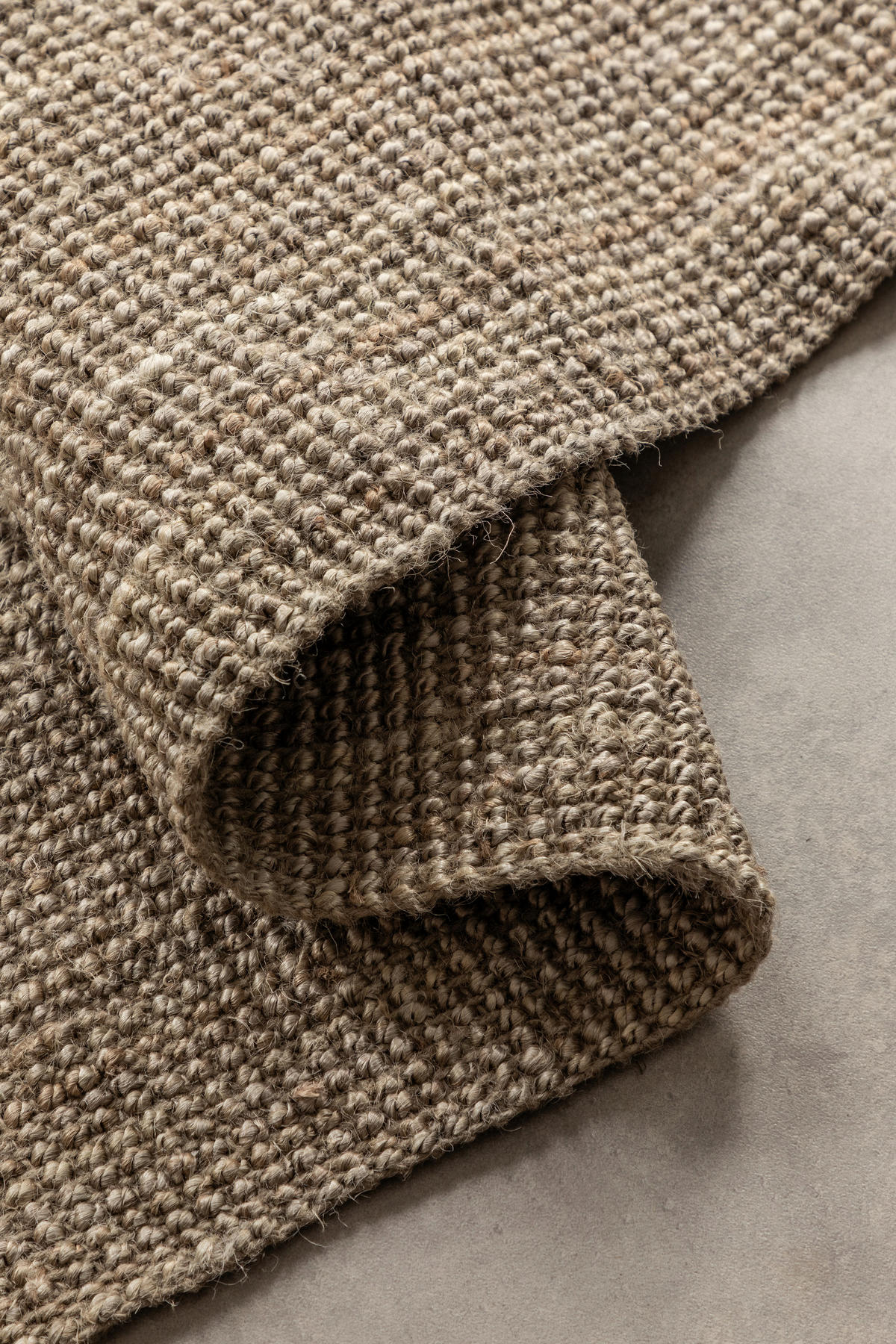 JUTETEPPICH 190/280 cm Bouclé Greige  - Greige, Basics, Textil (190/280cm)