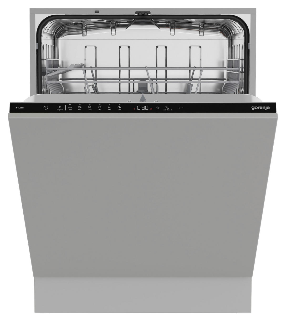 GESCHIRRSPÜLER GV642D65  - Edelstahlfarben, Trend, Kunststoff/Metall (59,8/81,6/55,5cm) - Hisense