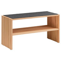 GARDEROBENBANK  in 88/46/37 cm  - Buchefarben, MODERN, Holz (88/46/37cm) - Linea Natura