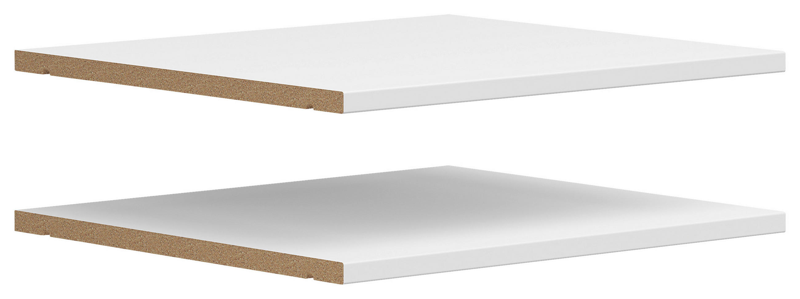 POLICA - bela, Moderno, leseni material (41,9/1,5/36cm) - Carryhome