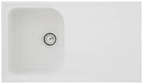 DISKHO 1725ORLANDO86X50W  - vit, Trend, sten (86/20,9/50cm) - Respekta