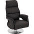 RELAXSESSEL in Leder Dunkelbraun - Dunkelbraun, Design, Leder/Metall (72/115/79cm) - Welnova RELAXSESSEL in Leder Dunkelbraun - Dunkelbraun, Design, Leder/Metall (72/115/79cm) - Welnova