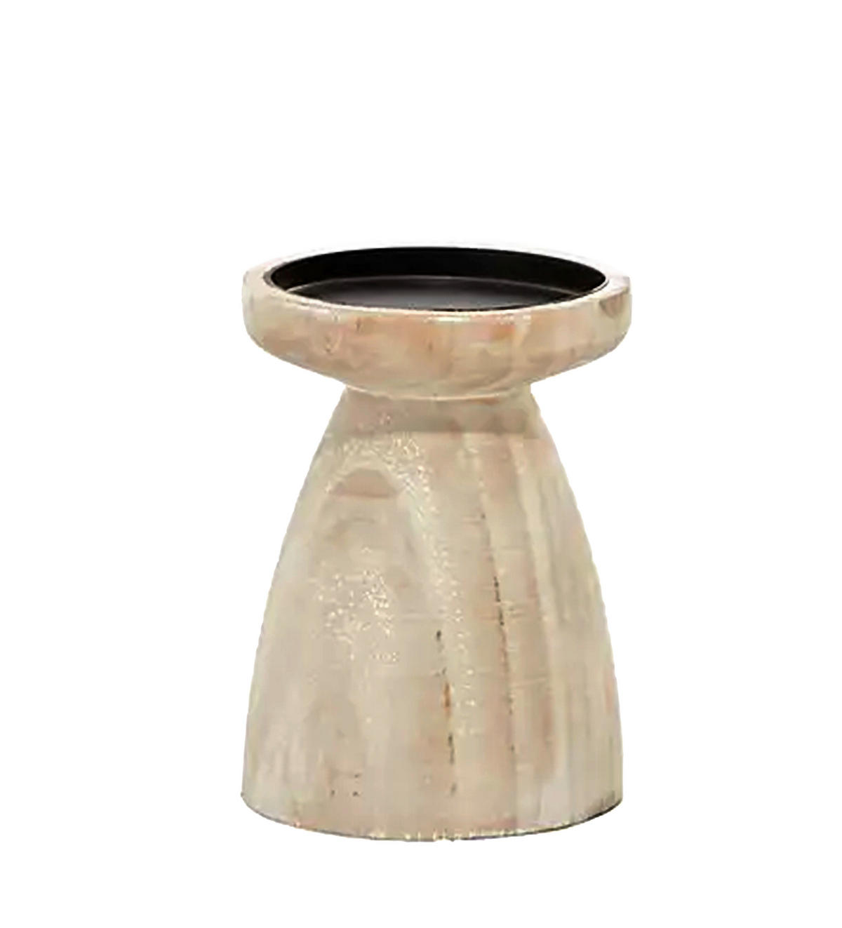 KERZENHALTER - Naturfarben, LIFESTYLE, Holz (11,5/15cm) - Ambia Home