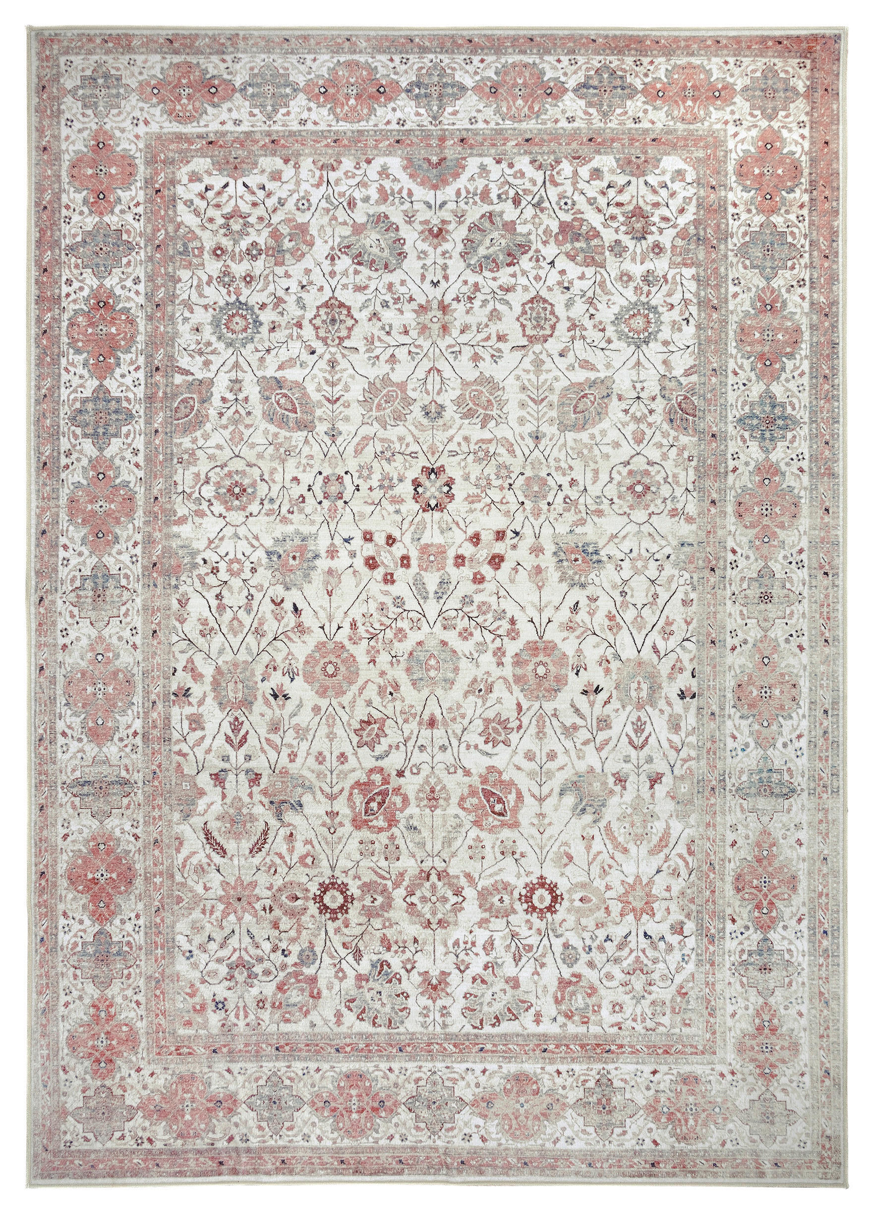 PLOCHO TKANÝ KOBEREC, 160/230 cm svetlomodrá, perleťová, koralová - svetlomodrá/koralová, Design, textil/plast (160/230cm) - Lindorug