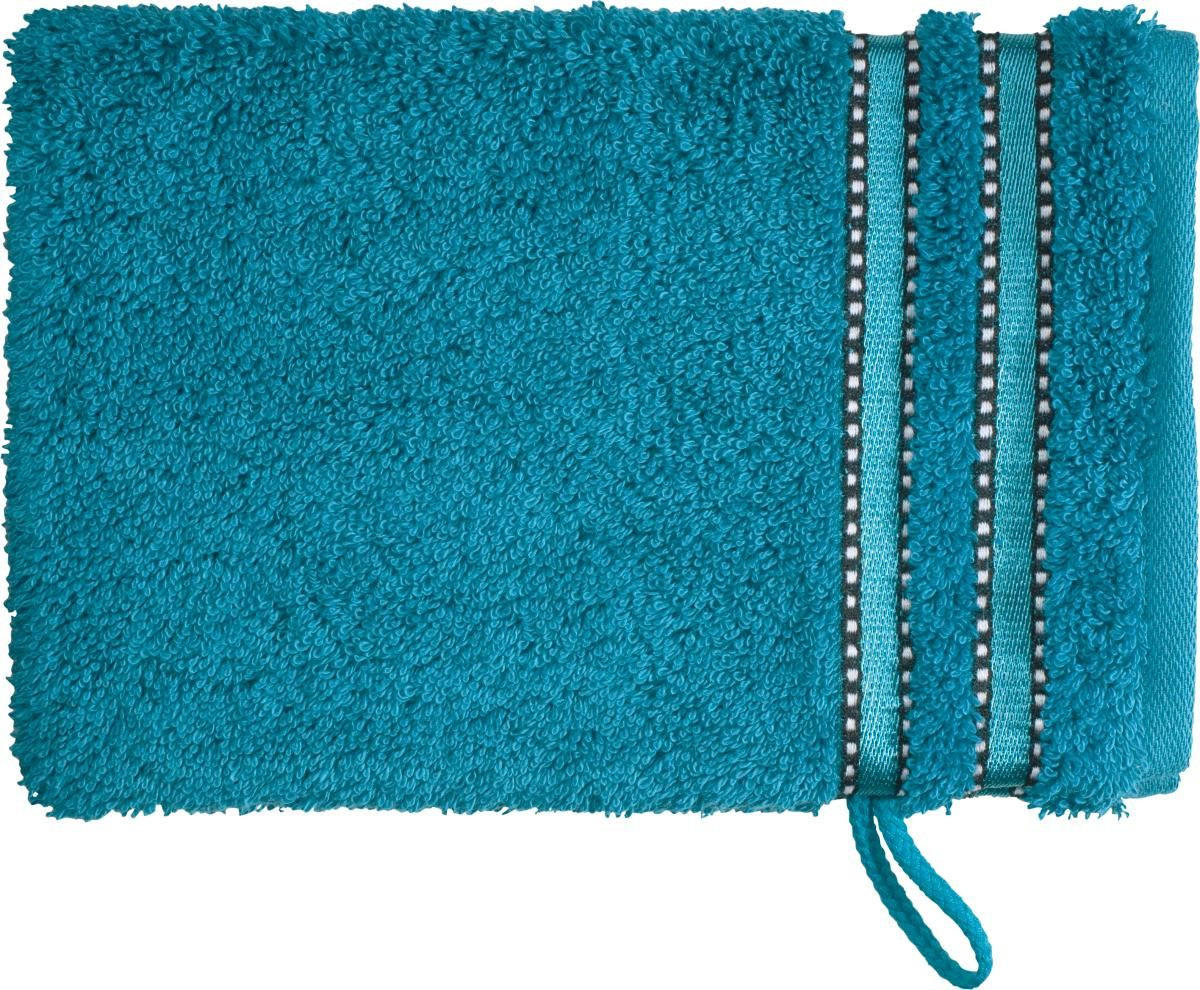 WASCHLAPPEN CULT DE LUXE Blau  - Blau, Basics, Textil (16/22cm) - Vossen