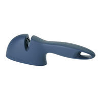 BROUSEK NA NOŽE - modrá, Basics, plast/keramika (23,7/3,4/9,9cm) - Tescoma