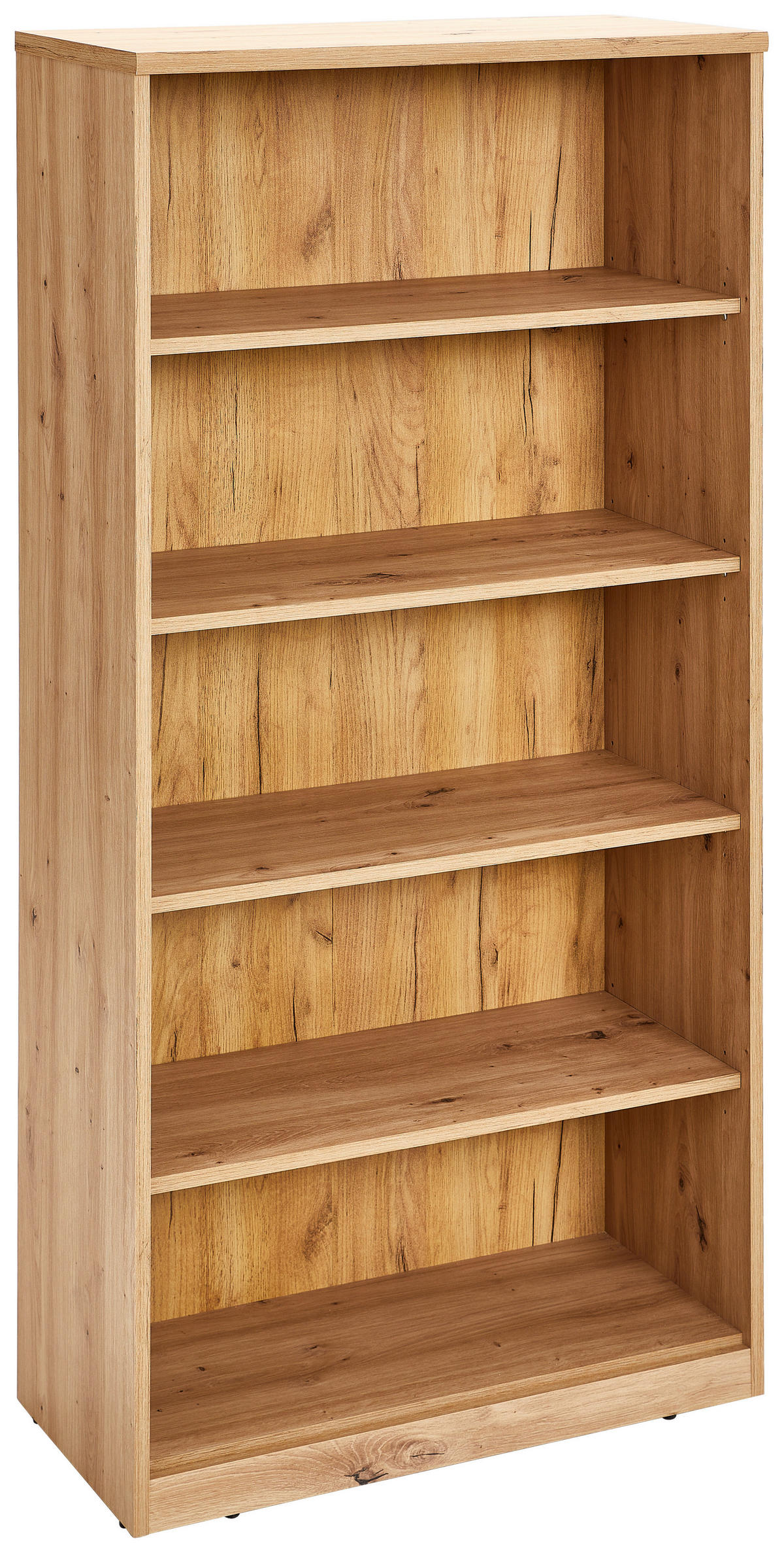 REGAL Eiche Artisan  - Schwarz/Eiche Artisan, Basics, Holzwerkstoff (72/148/36cm) - Xora