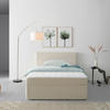 BOXBETT 120/200 cm  in Beige  - Beige, Modern, Holz/Textil (120/200cm) - MID.YOU