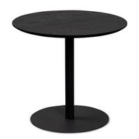 BEISTELLTISCH 48/48/43 cm Schwarz rund  - Schwarz, Design, Holzwerkstoff/Metall (48/48/43cm) - Xora