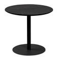 BEISTELLTISCH 48/48/43 cm Schwarz rund  - Schwarz, Design, Holzwerkstoff/Metall (48/48/43cm) - Xora