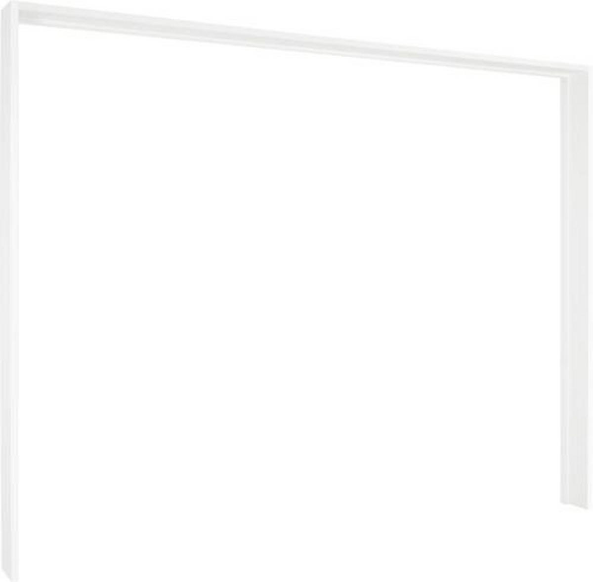PASPARTOVÝ RÁM, biela, 275,5/229,4/17,5 cm - biela, Design, kompozitné drevo (275,5/229,4/17,5cm) - Ti'me