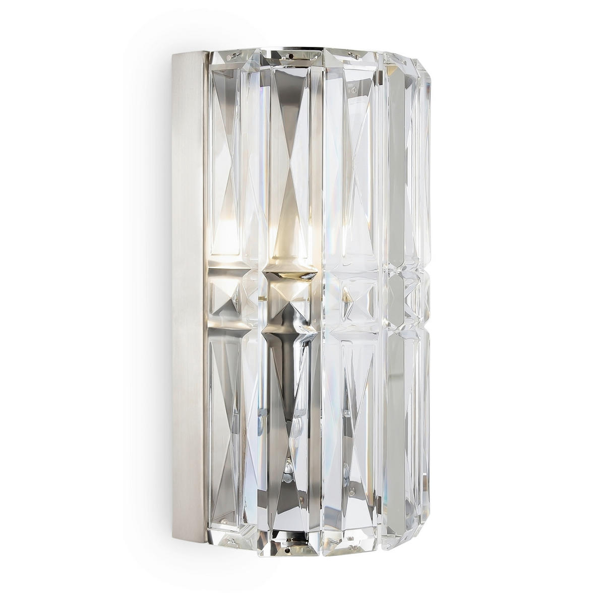 WANDLEUCHTE - Chromfarben, Trend, Glas/Metall (13/10/20cm) - MAYTONI