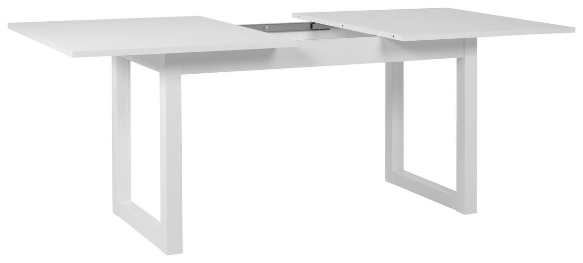 ESSTISCH Holzwerkstoff 160/90/75 cm  - Weiss, Design, Holzwerkstoff (160/90/75cm) - MID.YOU