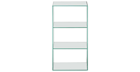REGAL Transparent  - Transparent, Design, Glas (40/75/30cm) - Xora