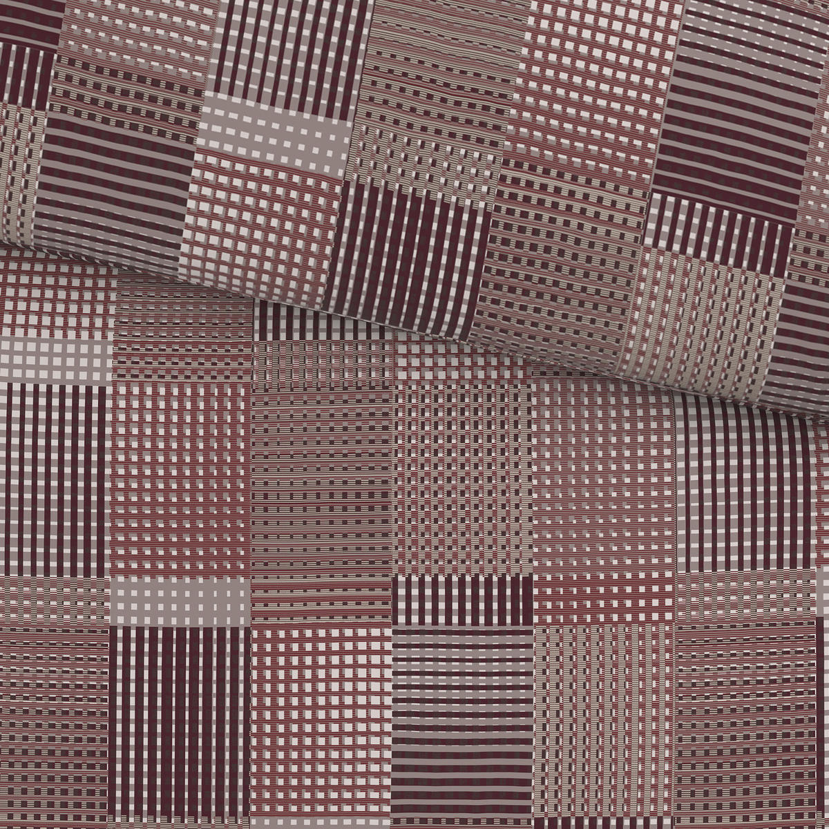 BETTWÄSCHE Flanell 155/220 cm  - Rot, Textil (155/220cm) - Novel