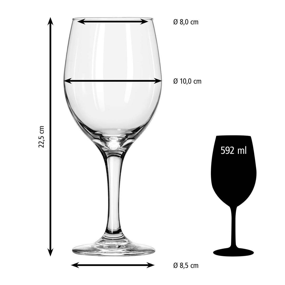 GLÄSERSET PERCEPTION  12-teilig  - Klar, Basics, Glas (10/22,5cm)
