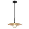 VISEČA SVETILKA  RIGA      33/119 cm      G9 - zlate barve/črna, Design, kovina/umetna masa (33/119cm) - Globo