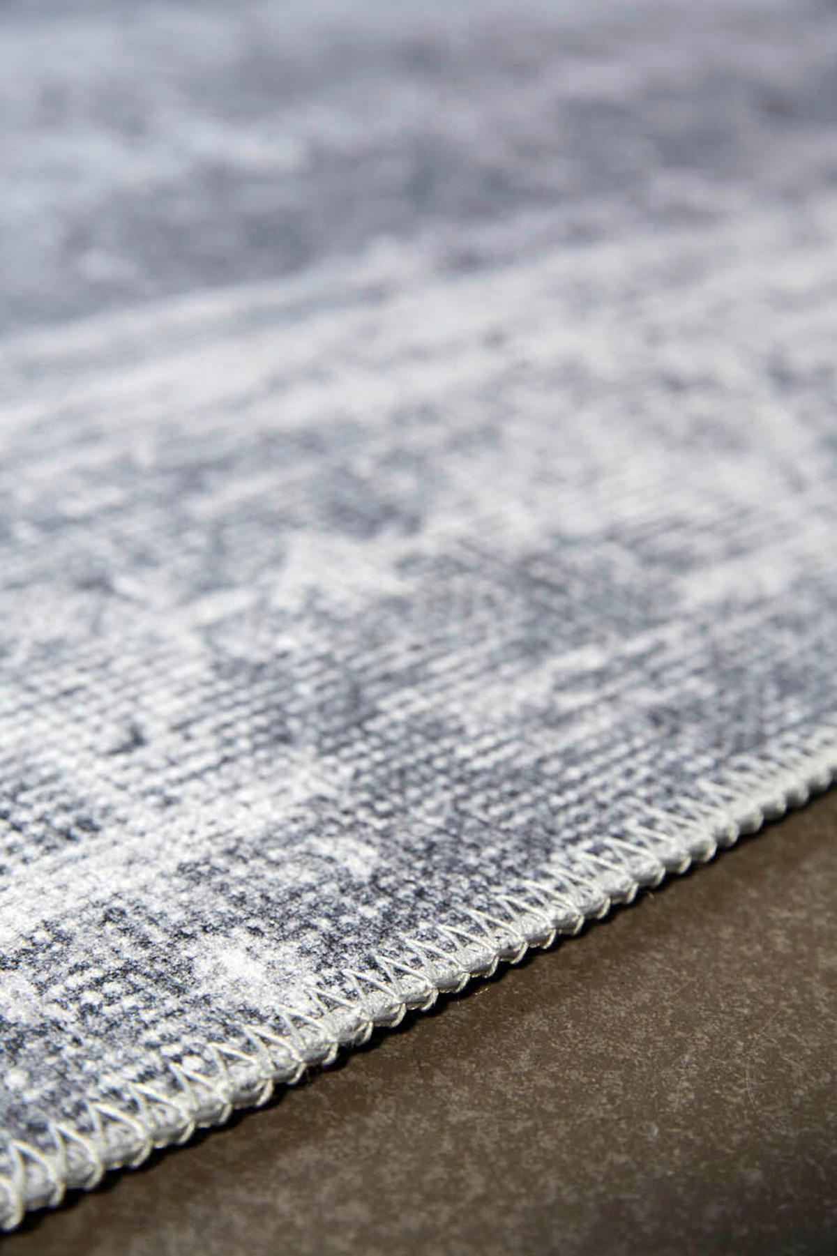 WEBTEPPICH 120/170 cm Alaska Grau, Weiß  - Weiß/Grau, LIFESTYLE, Textil (120/170cm) - WECON HOME