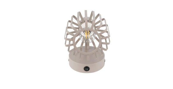 STRAHLER 20,6/12/14,5 cm - Sandfarben, KONVENTIONELL, Metall (20,6/12/14,5cm) - Novel