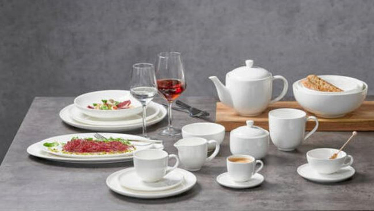 EIERBECHER Keramik Porzellan  - Weiß, KONVENTIONELL, Keramik (13/2cm) - Ritzenhoff Breker