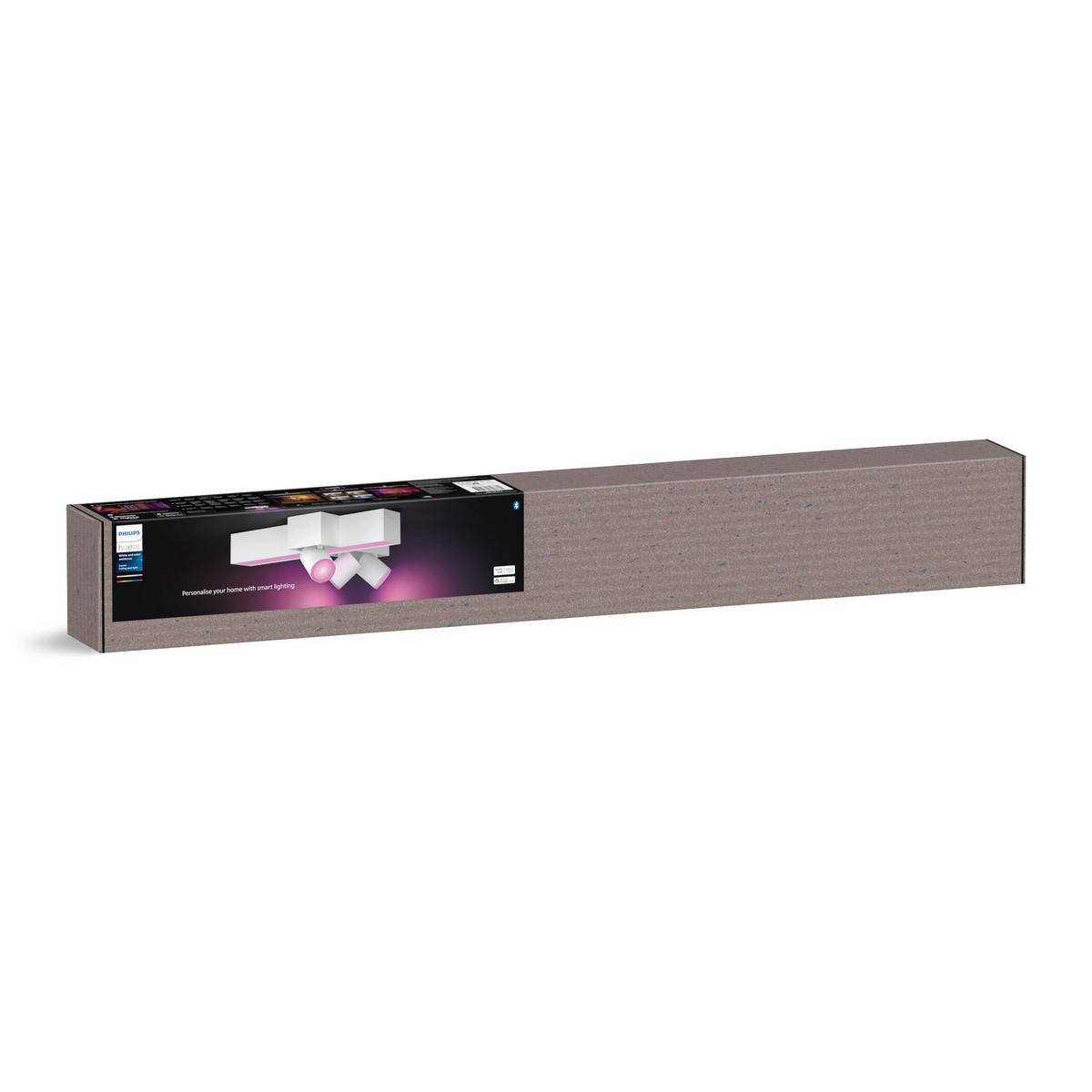 LED-DECKENLEUCHTE Centris 40,8/33,7/12,7 cm   - Weiß, Design, Metall (40,8/33,7/12,7cm) - Philips HUE