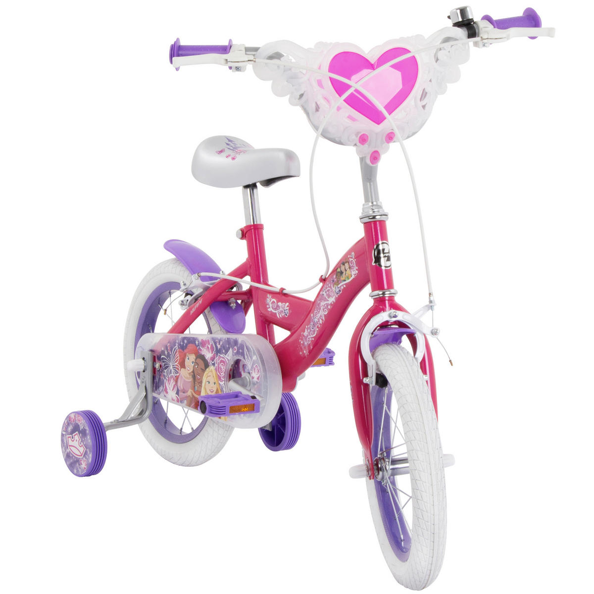KINDERFAHRRAD 14 Zoll  - Pink, Basics, Metall (54.7cm)