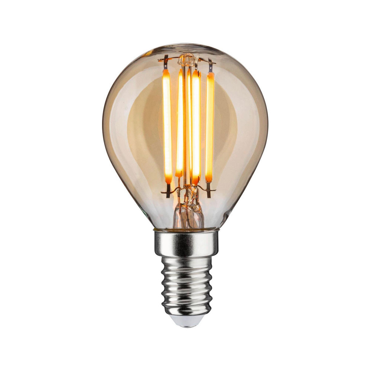 LED-LEUCHTMITTEL   E14 4,9 W 450 lm  - Goldfarben, Basics, Glas (4,5/7,8cm) - Paulmann