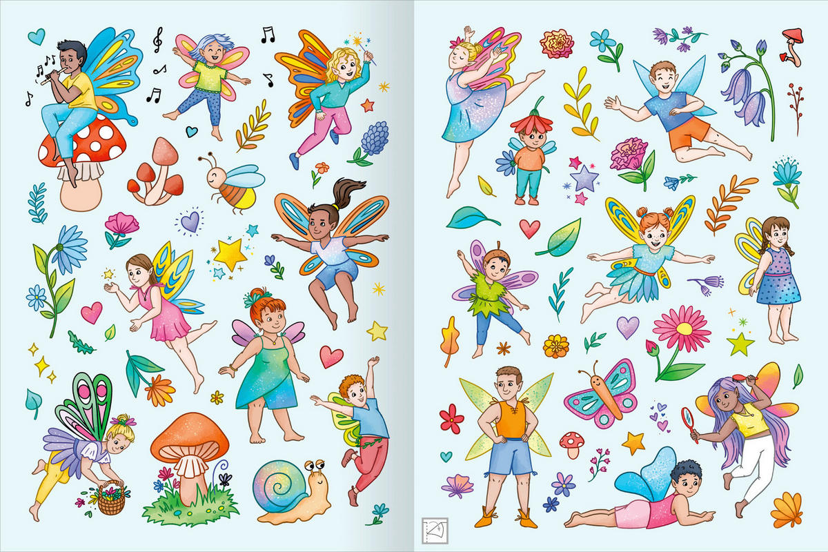 BUCH - Multicolor, Basics, Papier (28/21/0,5cm)
