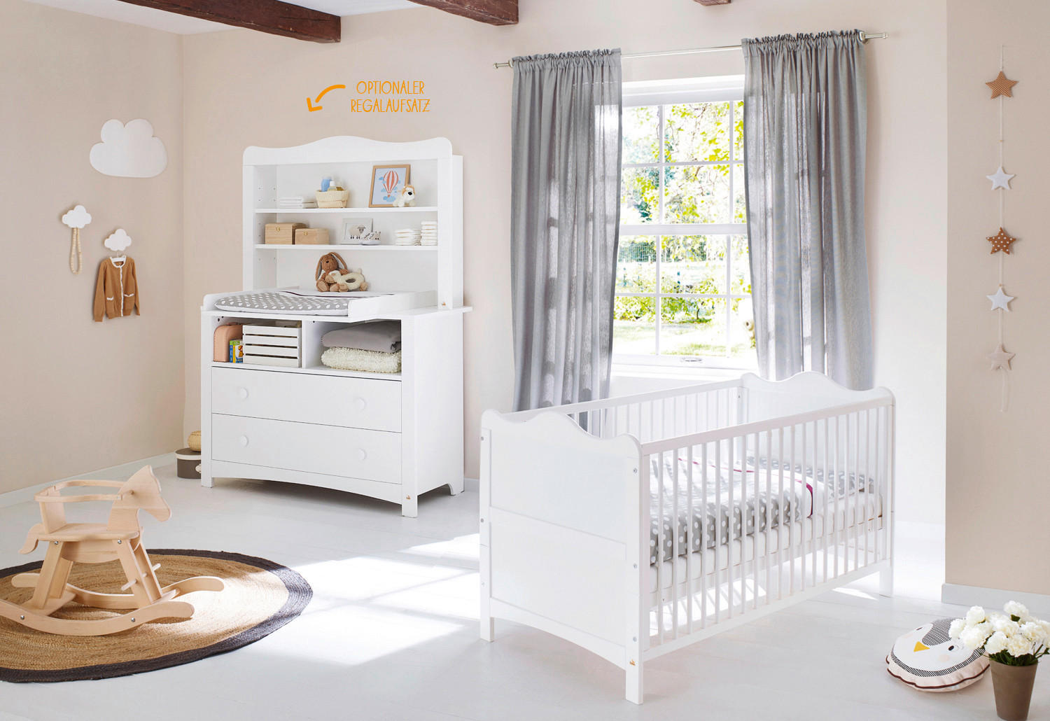 Pinolino Babyzimmer Pinolino Florentina Weiß