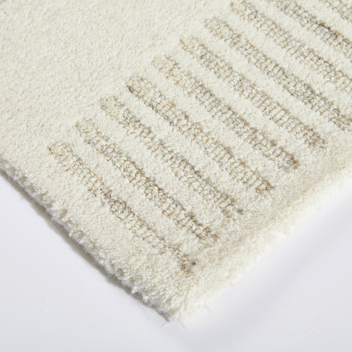WOLLTEPPICH 160/230 cm Weiß  - Weiß, LIFESTYLE, Textil (160/230cm) - Cazaris