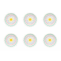 VORSPEISETELLERSET Multicolor SUMMER BLISS  - Multicolor, Basics, Keramik - Costa Nova