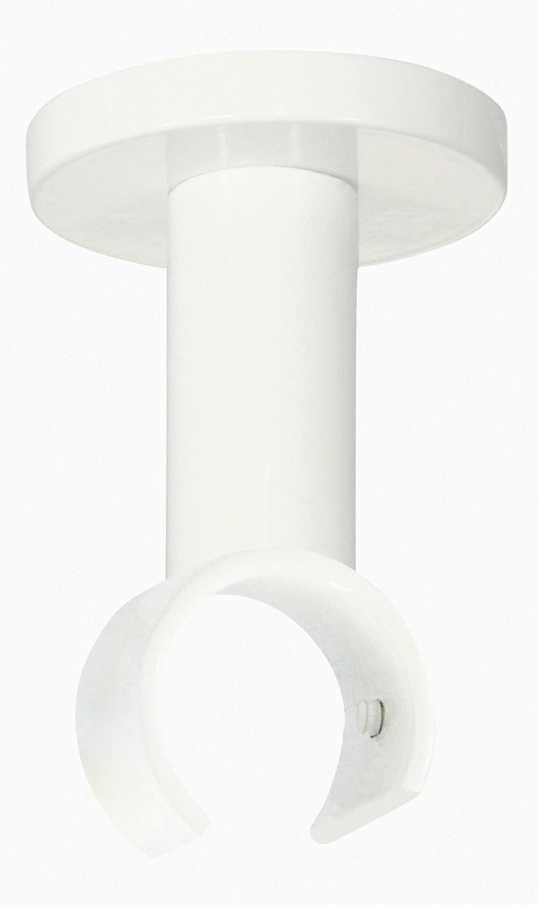 CONSOLĂ DE TAVAN  - alb, Basics, metal (4/4,9cm) - Homeware