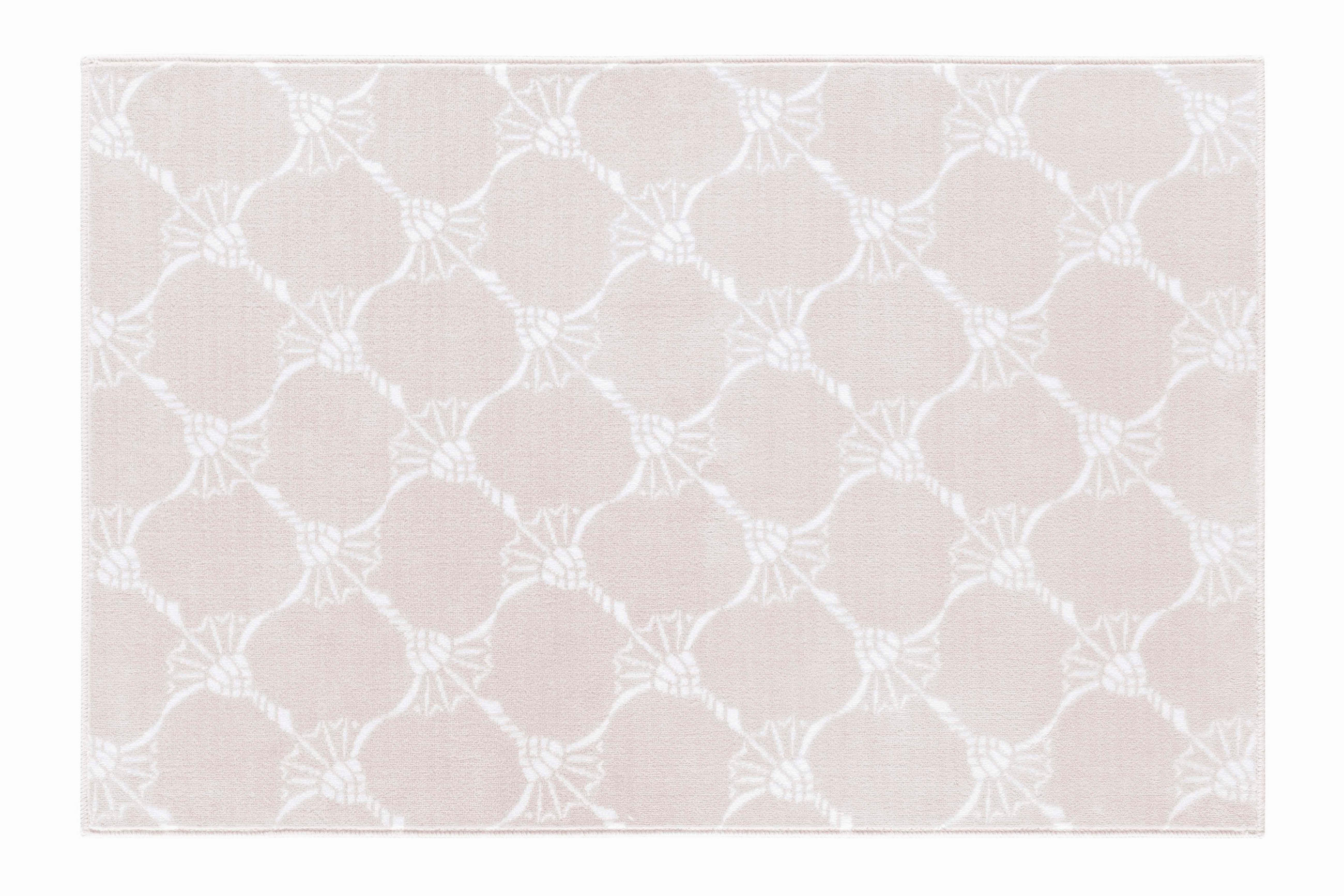 BADTEPPICH REPETITION Naturfarben, Creme 60/90 cm  - Creme/Naturfarben, Kunststoff/Textil (60/90cm) - Joop!