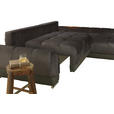 ECKSOFA in Braun, Grau, Rosa  - Braun/Rosa, MODERN, Textil/Metall (290/192cm) - Carryhome