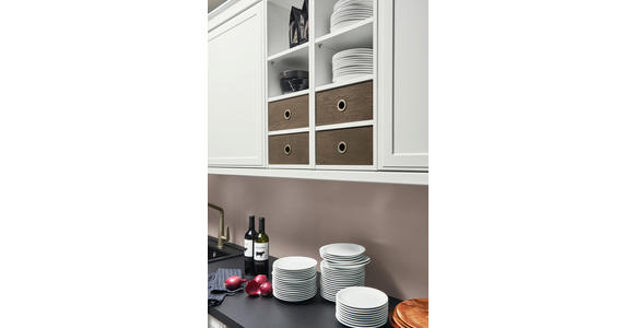 EINBAUKÜCHE - Weiß, Design, Holzwerkstoff - Dieter Knoll