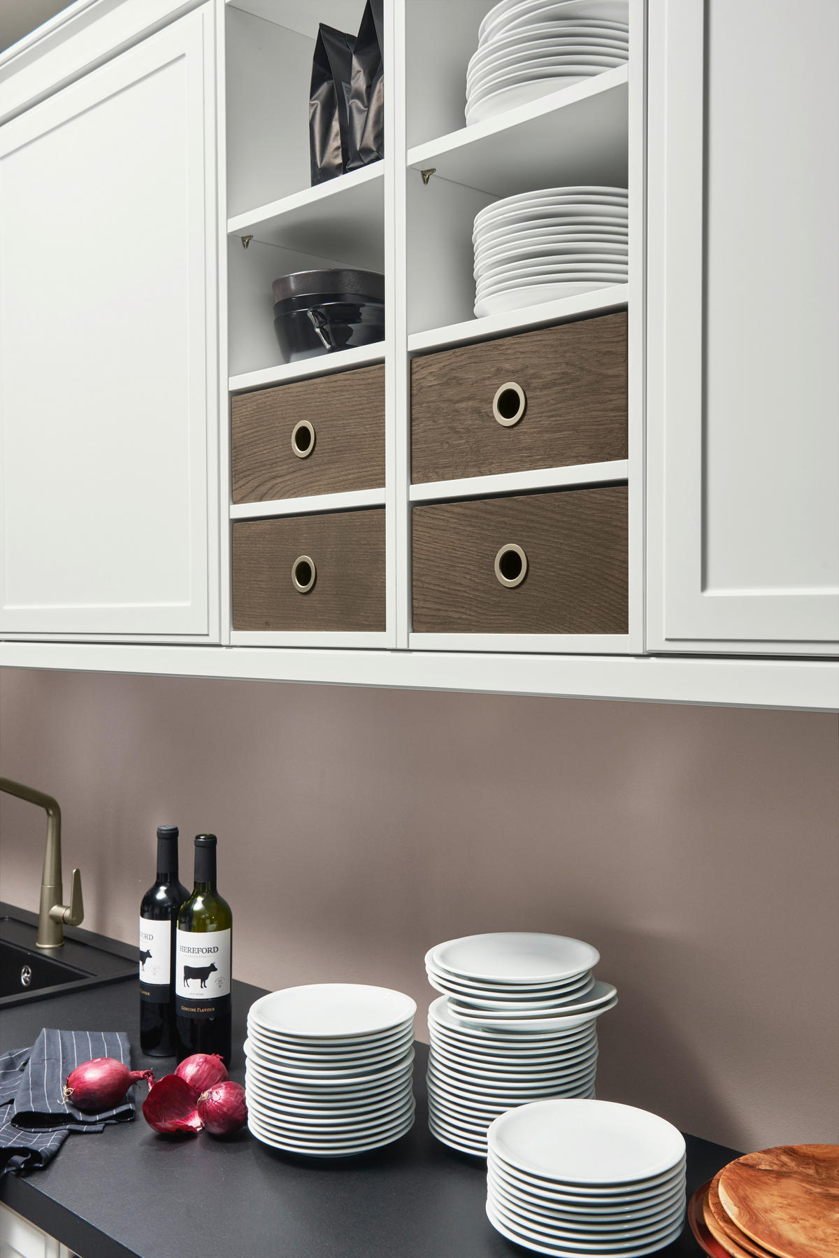 EINBAUKÜCHE TORINO LACK  - Weiß, Design, Holzwerkstoff - Nolte Küchen