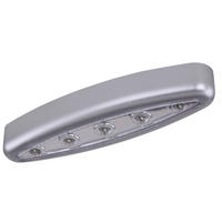 UKRASNA LED LAMPA - boja hroma/prozirna, Osnovno, plastika (15/4,2/2,4cm)