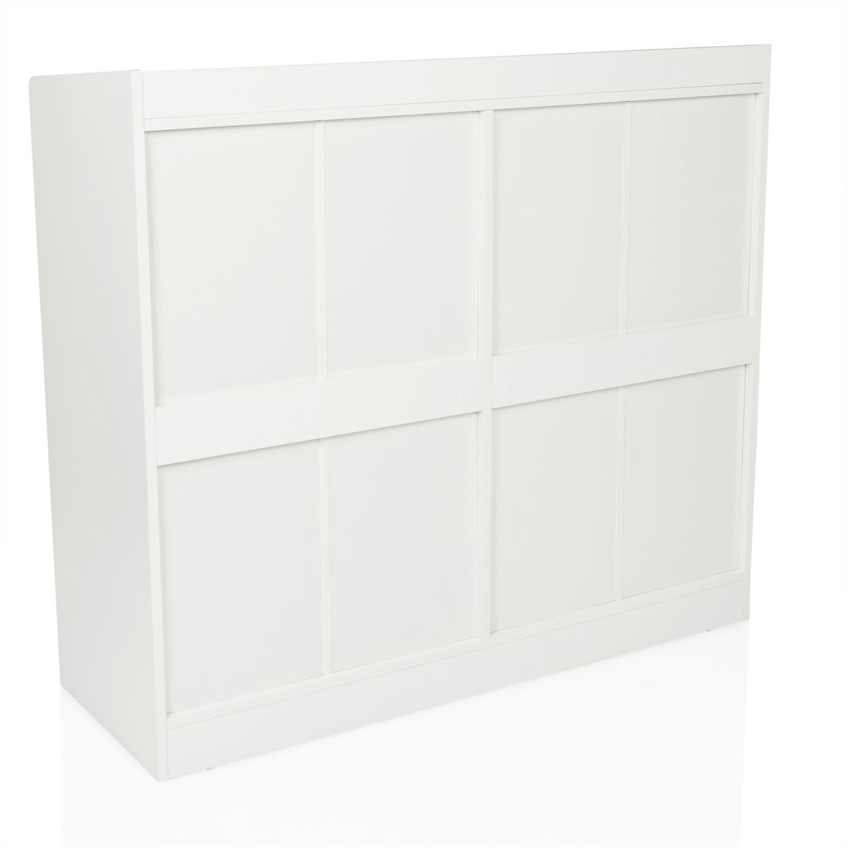 BYRÅ 110/98,5/38 cm  - vit, Modern, trämaterial (110/98,5/38cm) - MID.YOU