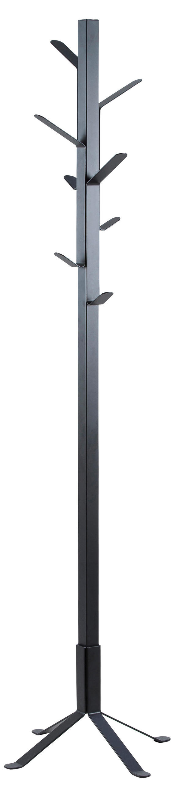 OBEŠALNIK ZA OBLAČILA - črna, Basics, kovina (50/181/50cm) - MID.YOU