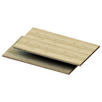 EINLEGEBODENSET 105/2,2/48 cm   - Buchefarben, Design, Holzwerkstoff (105/2,2/48cm) - Ti'me