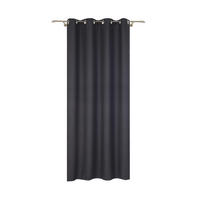 MATERIAL TEXTIL DECORATIV obscuritate  - gri închis, Basics, textil (280cm)