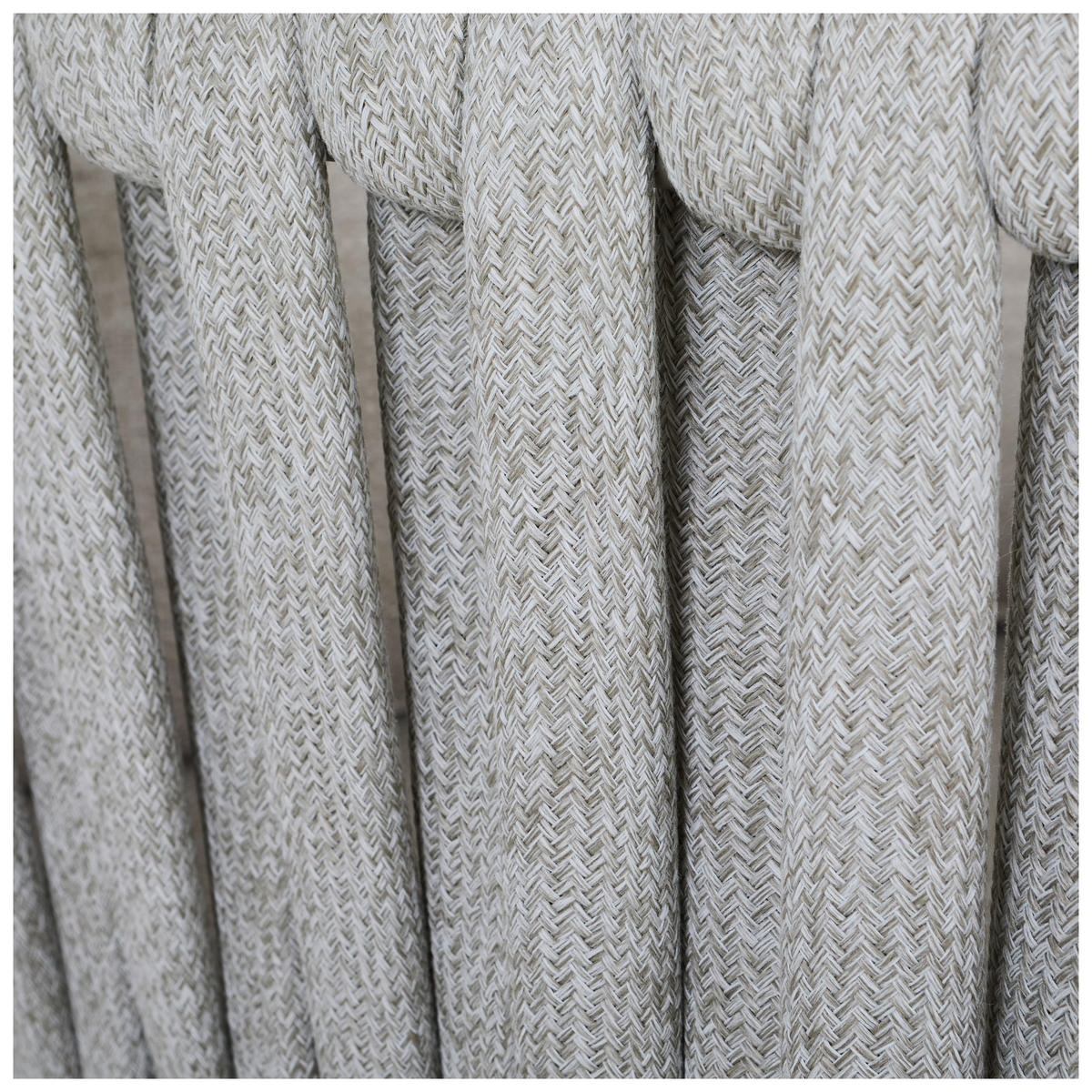 LOUNGESESSEL Hellgrau Aluminium  - Hellgrau, Design, Textil/Metall (91/68/81cm) - Amatio