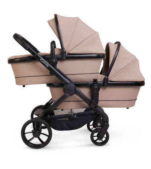 rok isporuke 60 dana  PEACH 7  - tamnosiva/maslinasto zelena, Osnovno, tekstil/plastika (75/55/39cm) - ICANDY