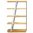 AKTENREGAL - Chromfarben/Eichefarben, Design, Holz/Holzwerkstoff (105/196/40cm) AKTENREGAL - Chromfarben/Eichefarben, Design, Holz/Holzwerkstoff (105/196/40cm)