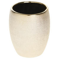 ZAHNPUTZBECHER Keramik  - Goldfarben, Basics, Keramik (8/9,8cm) - Sadena