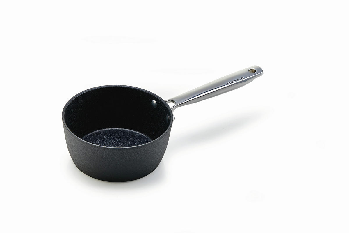 KOZICA armonia  aluminij   - črna, Basics, kovina (16cm) - moneta