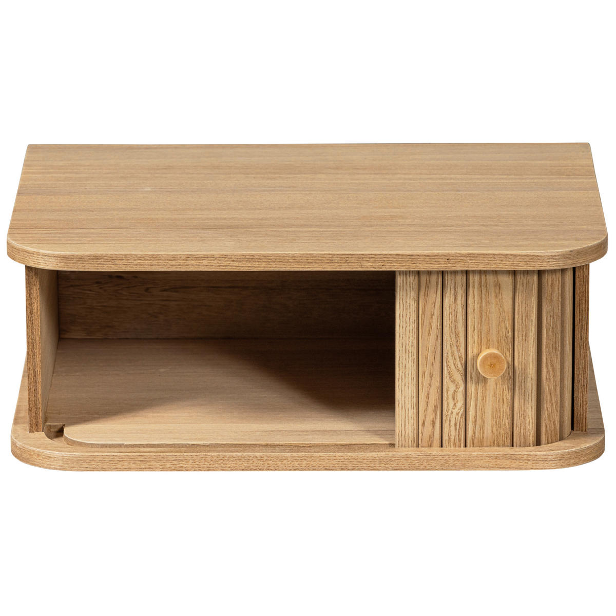 NACHTTISCH  in Pappel Naturfarben  - Naturfarben, Design, Holz (40/30/15cm) - Livetastic