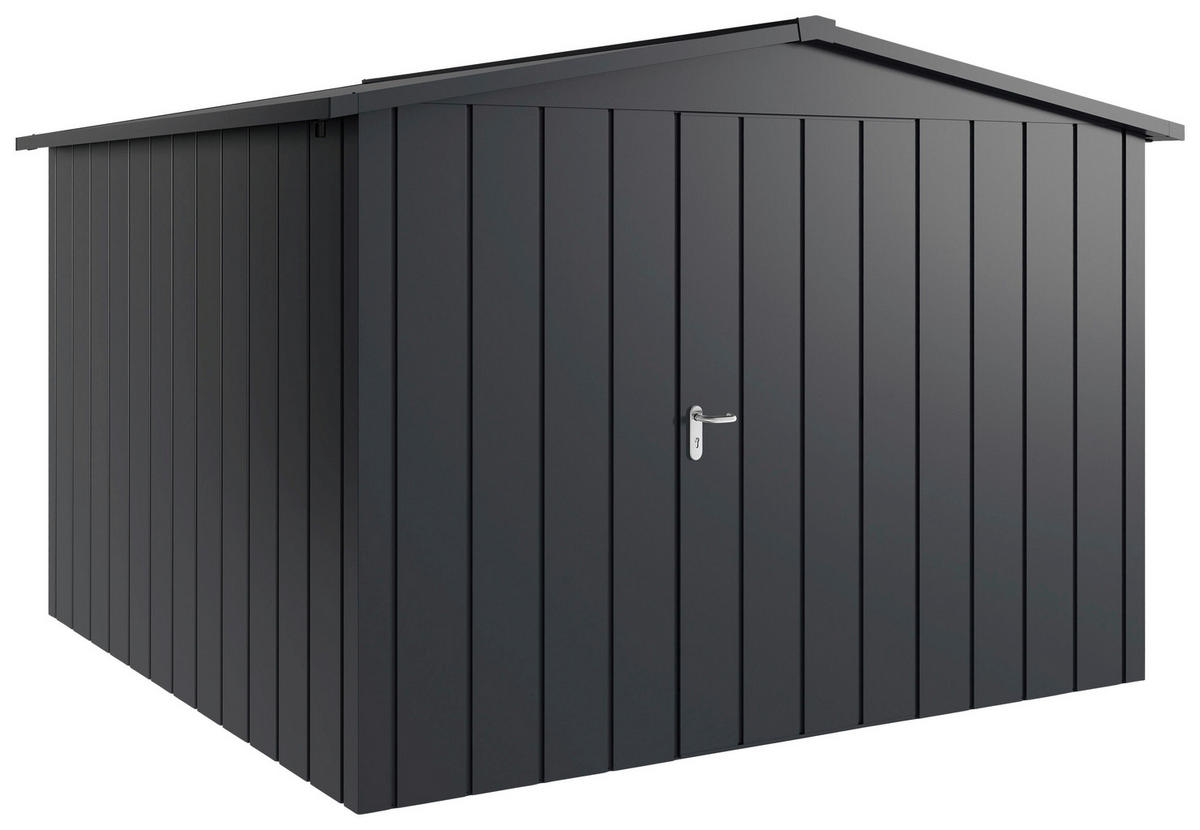 GERÄTEHAUS 333/231/325 cm  - Anthrazit, Basics, Metall (333/231/325cm)